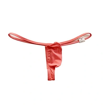 Afbeelding van Yomie Effen gestreepte strings voor heren, Roze