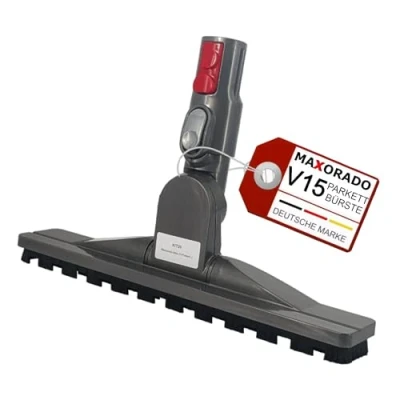 Afbeelding van Maxorado parketmondstuk geschikt voor Dyson V7, V8, V10, V11, V15, GEN5 harde vloerzuigmond parketborstel opzetstuk stofzuiger 920018 04 968235 01