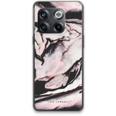 Afbeelding van Case Company® hoesje geschikt voor OnePlus 10T Roze stroom Soft Cover Telefoonhoesje Bescherming aan alle Kanten en Schermrand