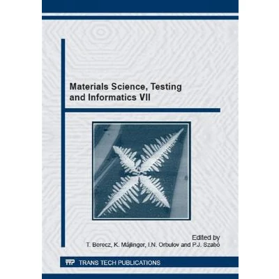 Afbeelding van Materials Science, Testing and Informatics VII
