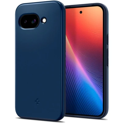 Afbeelding van Spigen Thin Fit (MagFit) mobiele telefoon behuizingen 16 cm (6.3&quot;) Hoes Marineblauw