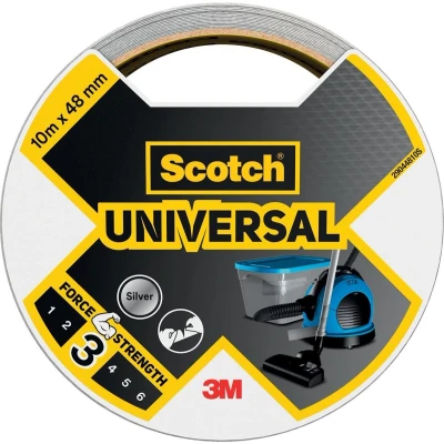 Afbeelding van Scotch Ducttape Universal, Ft 48 Mm X 10 M, Zilver Reparatietape