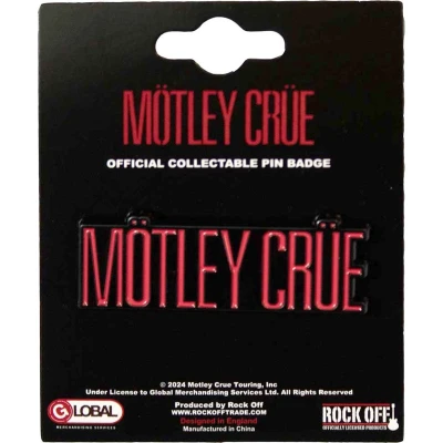 Afbeelding van Mötley Crüe Logo Pin