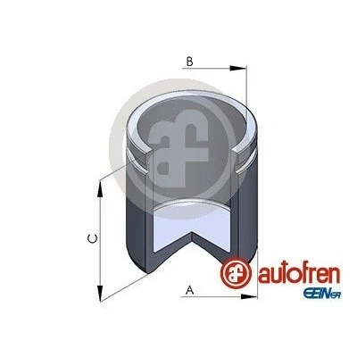 Afbeelding van AUTOFREN SEINSA D025802 Zuiger, remklauw 38 Achteras ADVICS