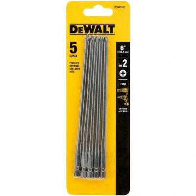 Afbeelding van DeWALT DT20425 Schroefbit Gipsplaat PH2x156mm VE=5
