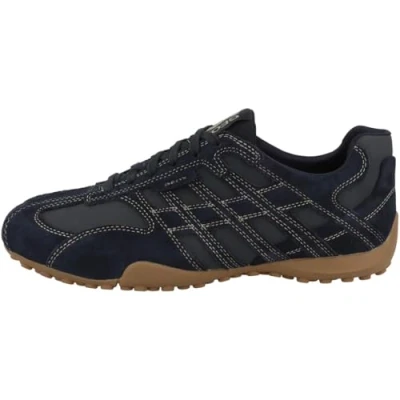 Afbeelding van Geox U Snake Original Sneakers voor heren, Donkerblauw, 42 EU