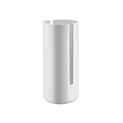 Afbeelding van Alessi Piero Lissoni Birillo Toiletpapier container PMMA Wit