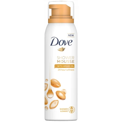 Afbeelding van Dove Shower Foam Argan Oil 200 ml