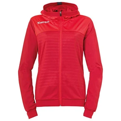 Afbeelding van Kempa Emotion 2.0 Hooded Sportjas Maat L Vrouwen rood