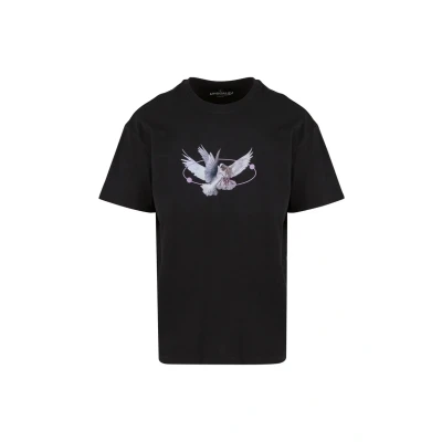 Afbeelding van Upscale by Mister Tee VIVE LA Liberte Tshirt print, Heren, Maat: XS, Black