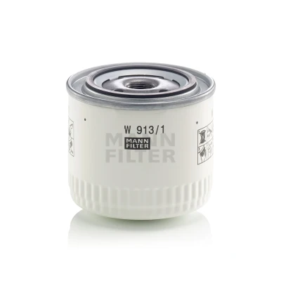 Afbeelding van MANN FILTER W 913/1 Oliefilter 3/4 16 UNF Opschroeffilter