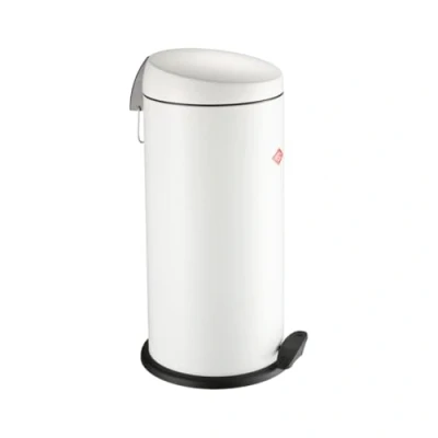 Afbeelding van Pedaalemmer Wesco Capboy Maxi, wit mat
