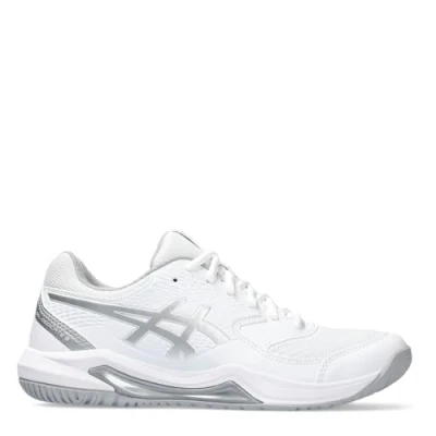 Image de ASICS Dedicate 8 Femme Blanc Argent, White Pure Silver, 37.5 EU