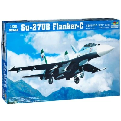 Afbeelding van Trumpeter 1/32 Su 27ub Flanker c Trp02270 modelbouwsets, hobbybouwspeelgoed voor kinderen, modelverf en accessoires
