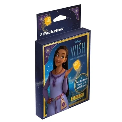 Image de Carte à collectionner Panini Wish Blister avec 7 pochettes