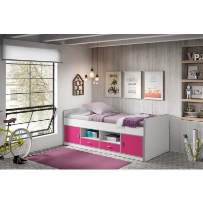 Afbeelding van LUCEVI Bonny 90 Kajuitbed 90x200cm Fuchsia