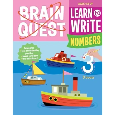 Afbeelding van Brain Quest Learn to Write: Numbers