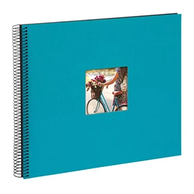 Afbeelding van Goldbuch Spiraal fotoalbum Bella Vista Turquoise 35x30 cm