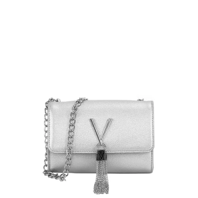 Image de Valentino Bags Divina Femmes Sac Besace Argent VBS1R403GARGENTO