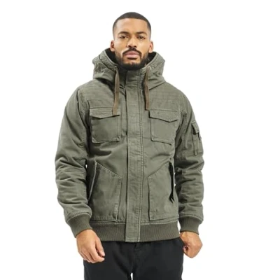 Afbeelding van Brandit Bronx Jas, Heren, Maat: Large, Olive