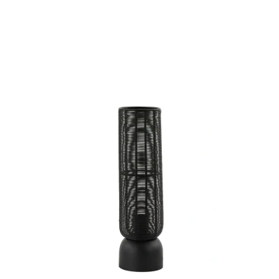 Afbeelding van Trendy tafellamp zwart 40cm