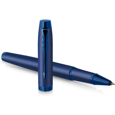 Afbeelding van Parker Im Monochrome Blue Gelroller, Fijn, Giftbox Gelroller