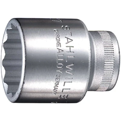 Afbeelding van Stahlwille 50 A 1 3/8 03410060 Dubbel zeskant Dopsleutelinzetstuk 1/2 (12.5 mm)