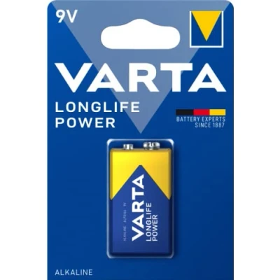 Afbeelding van Varta 46826 6LR61/6LP3146/9V blok (4922), alkaline mangaanbatterij, 9 V