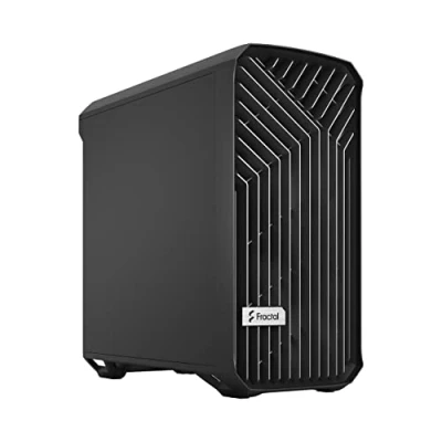 Afbeelding van Fractal Design Torrent Compact Black Solid Side Panel Open rooster voor maximale luchtinname twee 180 mm PWM fans inbegrepen type C ATX Airflow Mid Tower PC Gaming Case