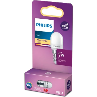 Afbeelding van Philips Lighting 77169000 LED lamp Energielabel G (A G) E14 Staaf 0.9 W = 7 Warmwit (Ø x l) 2.5 cm 5.9 1 stuk(s)