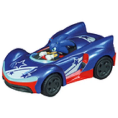 Afbeelding van Carrera Pull Back Auto Team Racing Blauw