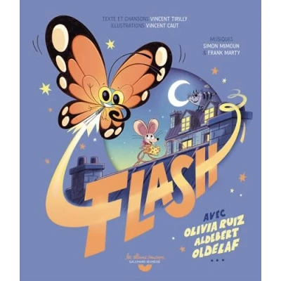 Afbeelding van FLASH LE PETIT PAPILLON DONT LES MINUTES SONT CONTEES (+CD)