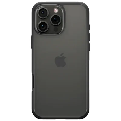 Afbeelding van Spigen Ultra Hybrid Hoesje Geschikt voor Apple iPhone 16 Pro Max Back Cover met Air Cushion Zwart
