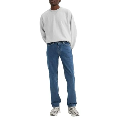 Afbeelding van Levi&#039;s heren 514 straight leg jeans met medium wassing in de kleur Indigo, maat: W34/L30