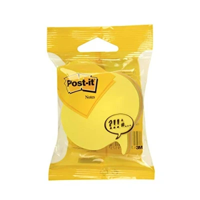 Afbeelding van Post It 2007SB Herpositioneerbare notitie, geel
