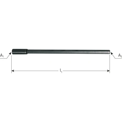 Afbeelding van Verlengstuk 300mm tbv gatzaag 32 152mm quick change