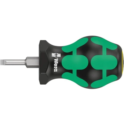Afbeelding van Wera 05008840001 Stubby Carburateurschroevendraaier Sleuf 3,5 x 25mm 355