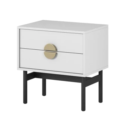 Afbeelding van Selsey Nachtkastje Stoon 55cm Wit