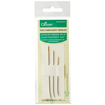 Afbeelding van Clover Huck Borduurnaalden 3 stuks