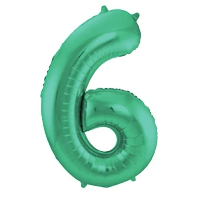 Image de Feuille d&#039;aluminium Balloon 6 Matte Vert 86cm