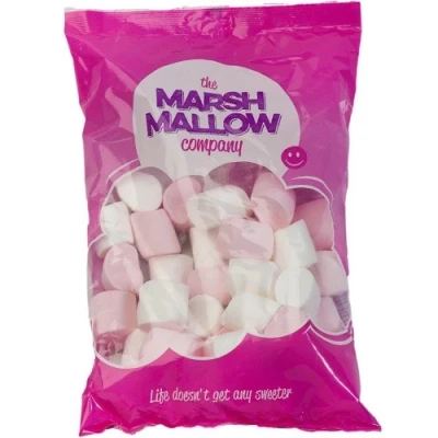 Afbeelding van Marshmallow Roze / Wit 250 gr.