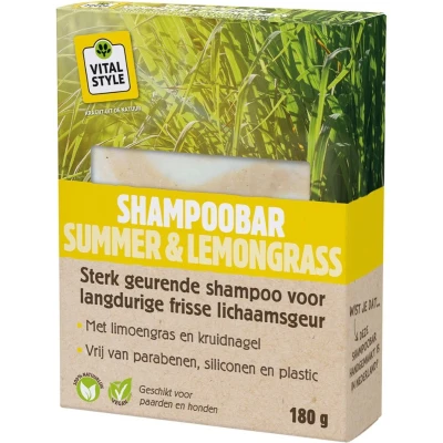 Afbeelding van VITALstyle ShampooBar Summer &amp; Lemongrass