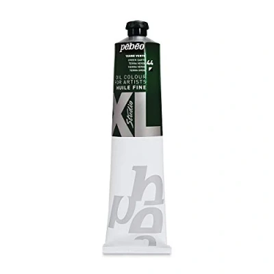 Image de Pébéo Huile fine XL 200 ml Terre verte