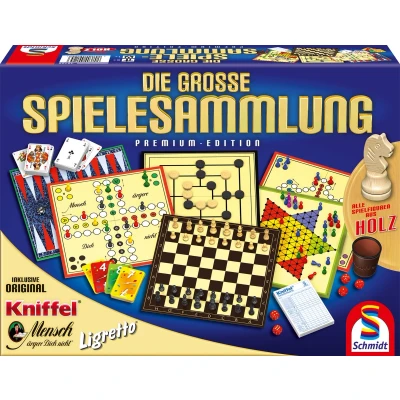 Afbeelding van gezelschapsspellen die grosse spielesammlung