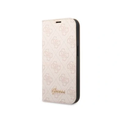 Afbeelding van Guess 4G Book Case Geschikt voor Apple iPhone 14 (6.1&quot;) Roze