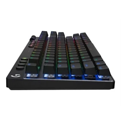 Image de Logitech G PRO X TKL Clavier backlit sans fil Bluetooth, 2.4 GHz QWERTZ Allemand commutateur : Tactile blanc