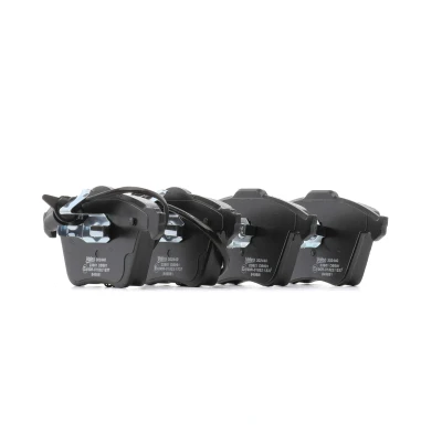Afbeelding van VALEO 302440 Remblokkenset Vooras Incl. slijtage waarschuwingscontact Met anti kreukplaat AUDI: A6 C6 Avant, Saloon, A4 B7 SEAT: Exeo ST