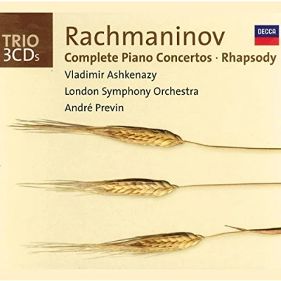 Afbeelding van Vladimir Ashkenazy, London Symphony Orchestra Rachmaninov: Complete Piano Concertos/Rhapsody (3 CD)