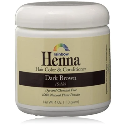 Afbeelding van Rainbow Research Henna Persian Dark Brown Hair Color, 2 Stuk
