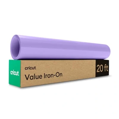 Image de Cricut Rouleau de vinyle à transfert thermique pour une utilisation avec toutes les machines découpe Lilas 6 m